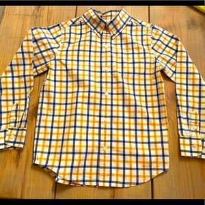Janie & Jack boys size 6 button down shirt